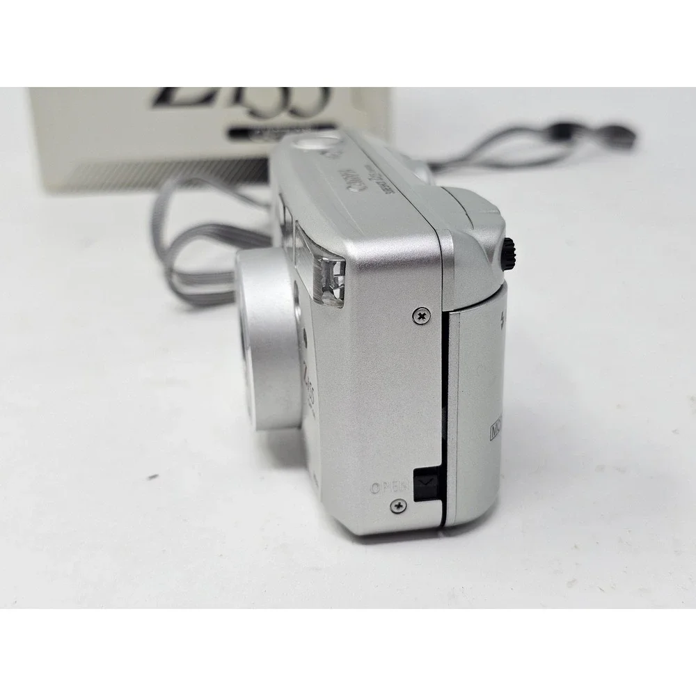 Vintage Canon Sure Shot Z155 Caption 35mm Film Camera Silver Point & Shoot AF